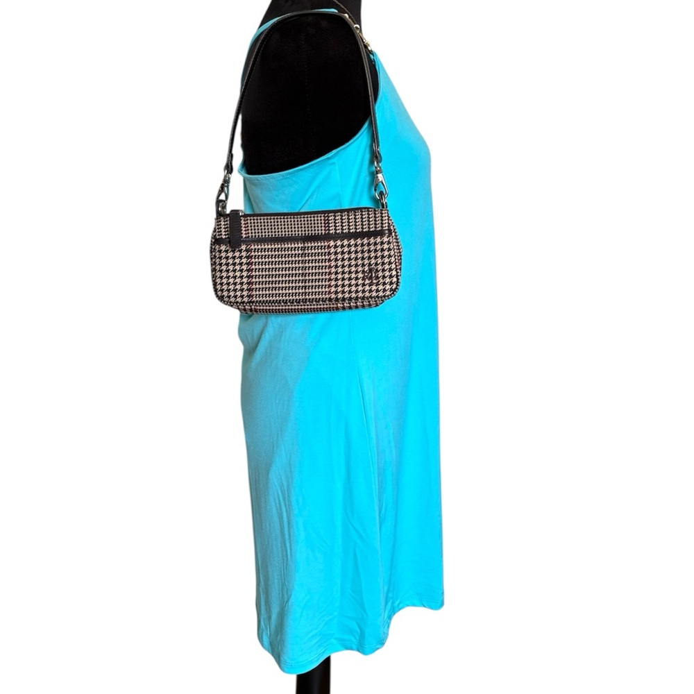 Boston Proper Woman’s Small Blue Midi Sleeveless dress with gold accents - Picture 6 of 9
